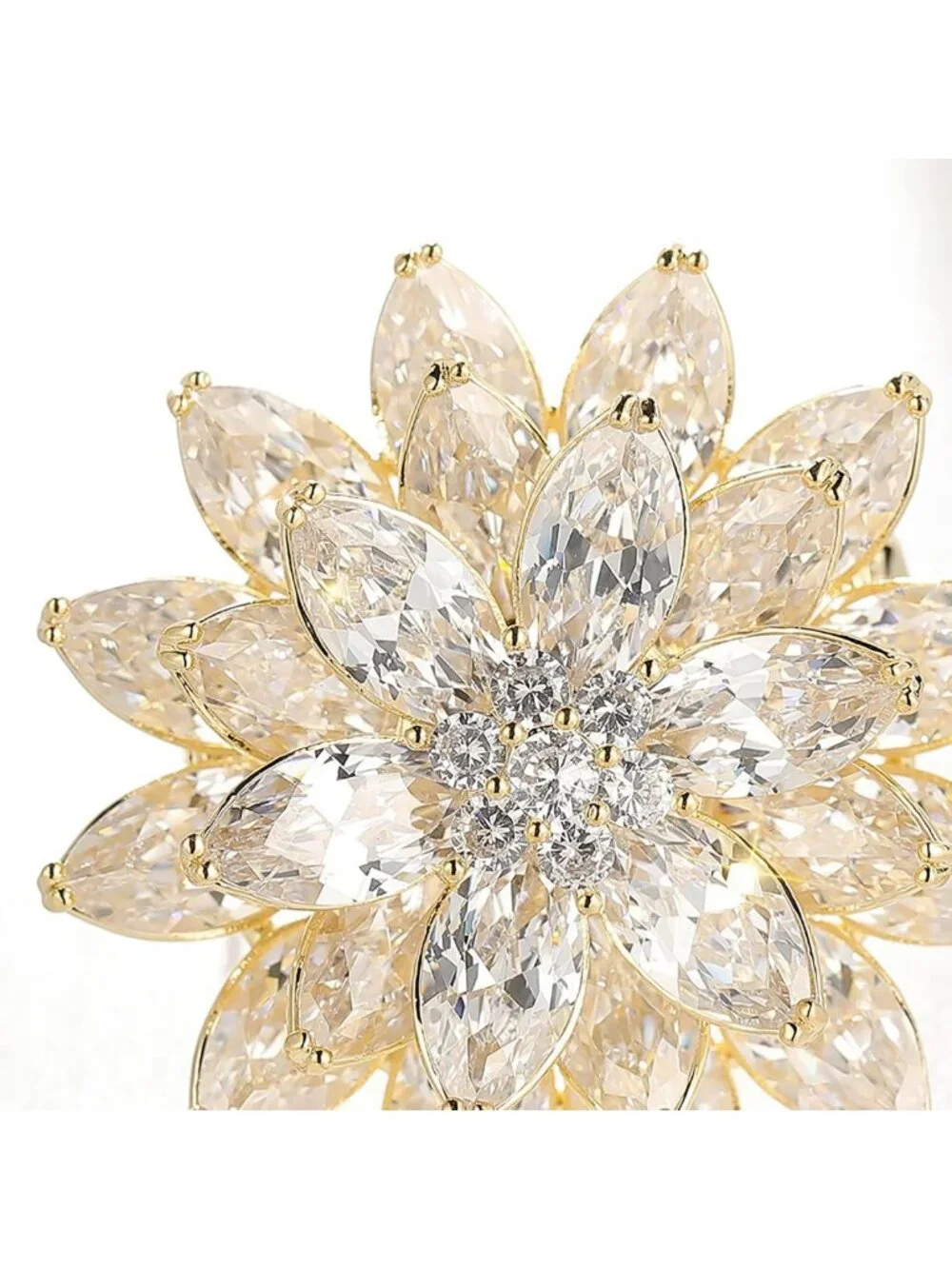 Elegant Flower Pearl Brooch for Women | Costume Jewelry Pin | Holiday Gift
